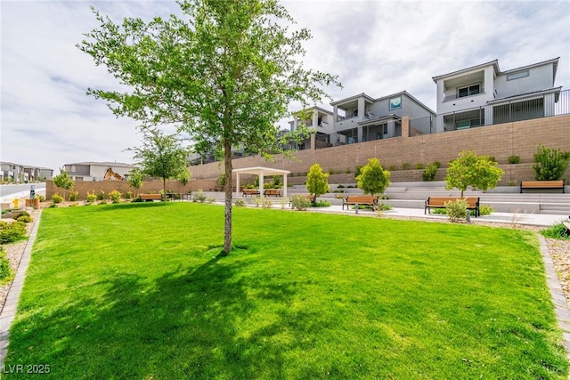 1596 Pacific Baza St, Las Vegas, NV 89138 - view of grassy yard with a residential view