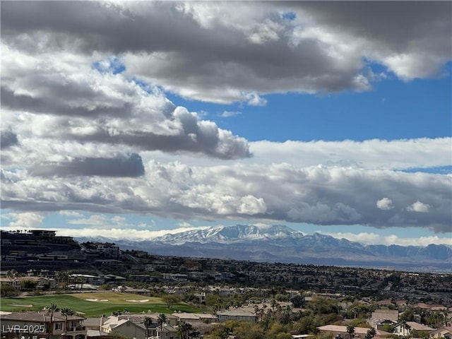 358 Solitude Peak Ln, Henderson, NV 89012 - mountain view with a golf course