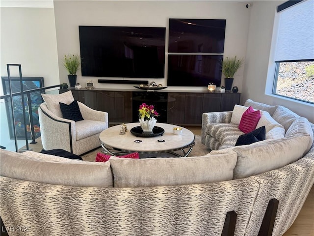 358 Solitude Peak Ln, Henderson, NV 89012 - living area featuring wood finished floors