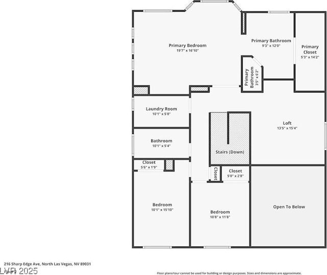 216 Sharp Edge Ave, North Las Vegas, NV 89031 - property floor plan