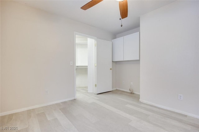1551 Echo Falls Ave, Las Vegas, NV 89183 - spare room with ceiling fan and baseboards