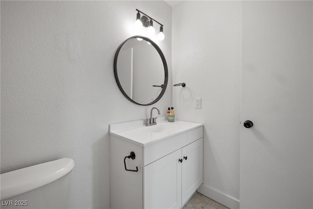 3151 Soaring Gulls Dr Unit 2121, Las Vegas, NV 89128 - half bathroom with vanity and toilet