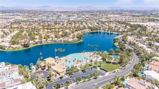 3151 Soaring Gulls Dr Unit 2121, Las Vegas, NV 89128 - aerial overview of property's location featuring a water and mountain view
