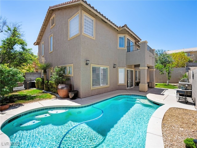 10612 Gum Tree Ct, Las Vegas, NV 89144 - view of pool with a patio area