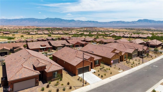 1398 Pin Cushion Rdg, Mesquite, NV 89034 - aerial perspective of suburban area with mountains