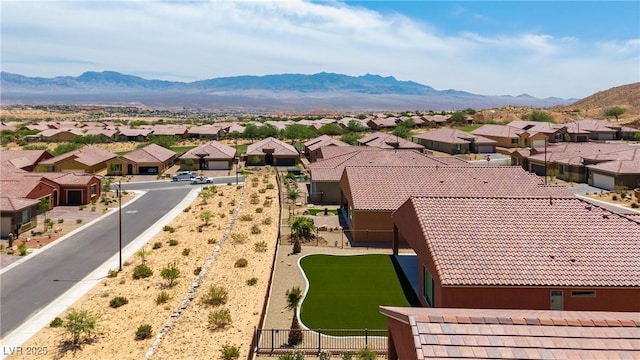 1398 Pin Cushion Rdg, Mesquite, NV 89034 - aerial perspective of suburban area with mountains
