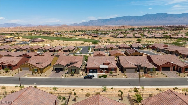 1398 Pin Cushion Rdg, Mesquite, NV 89034 - aerial perspective of suburban area with a mountainous background