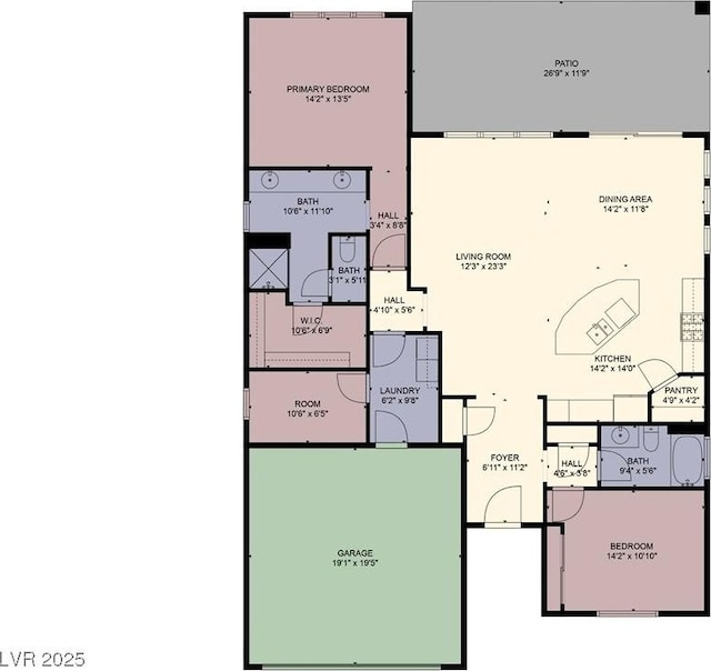 1398 Pin Cushion Rdg, Mesquite, NV 89034 - view of room layout