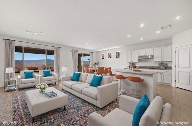 1398 Pin Cushion Rdg, Mesquite, NV 89034 - living area featuring recessed lighting