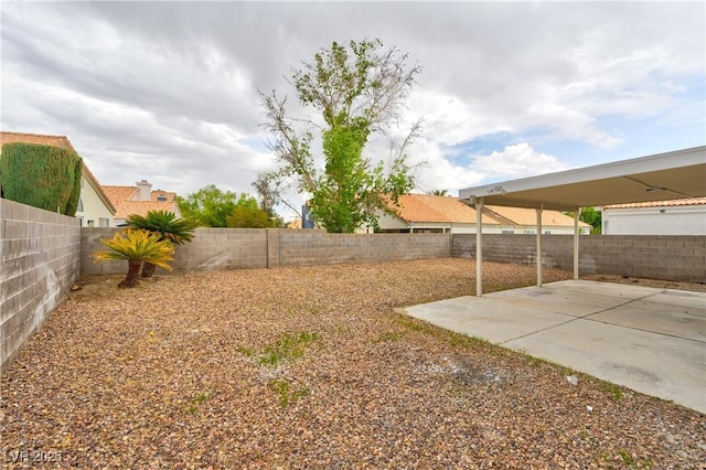 6388 Canyon Dawn Ave, Las Vegas, NV 89108 - fenced backyard featuring a patio