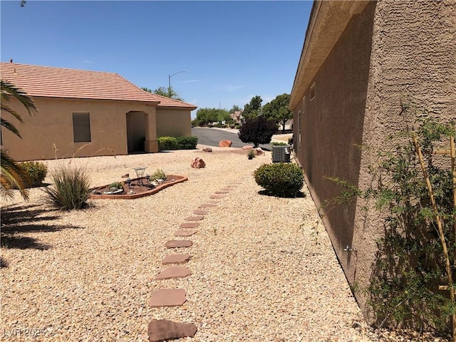 1396 Couperin Dr, Henderson, NV 89052 - view of yard featuring central AC