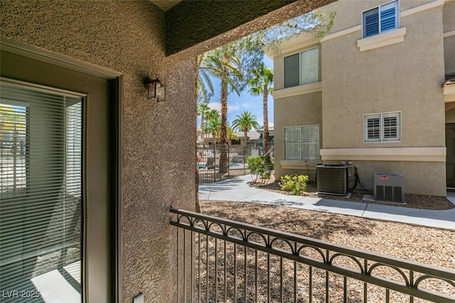 9050 W Warm Springs Rd Unit 1117, Las Vegas, NV 89148 - balcony with central AC