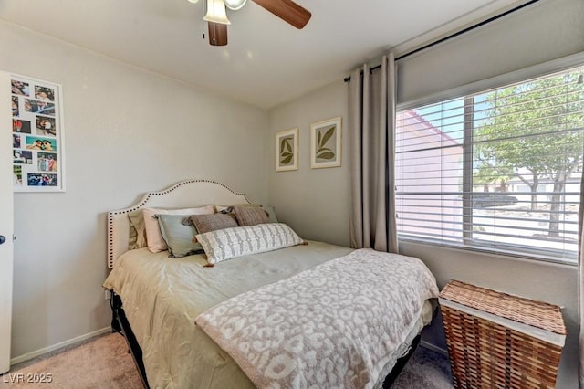 3823 Aspen Creek Ave, North Las Vegas, NV 89031 - carpeted bedroom with ceiling fan and baseboards
