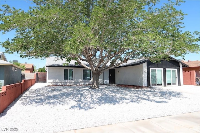 404 Vassar Ln, Las Vegas, NV 89107 - view of front facade with a gate