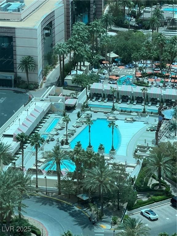 125 E Harmon Ave Unit 2918, Las Vegas, NV 89109 - view of pool with stairway