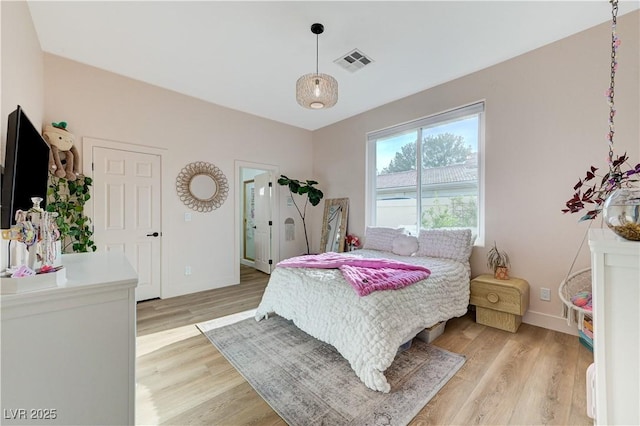 2345 Villandry Ct, Henderson, NV 89074 - bedroom featuring light wood-type flooring