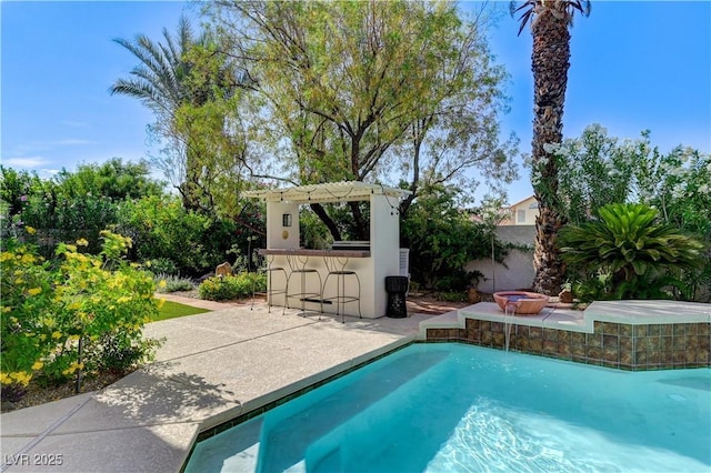 2345 Villandry Ct, Henderson, NV 89074 - outdoor pool featuring a patio area