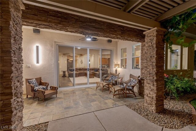 48 Panorama Crest Ave, Las Vegas, NV 89135 - view of patio