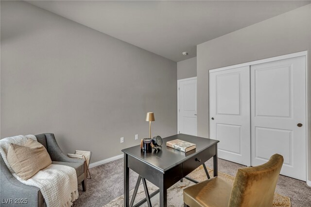 9876 Magnus Ct, Las Vegas, NV 89178 - office featuring light colored carpet and baseboards