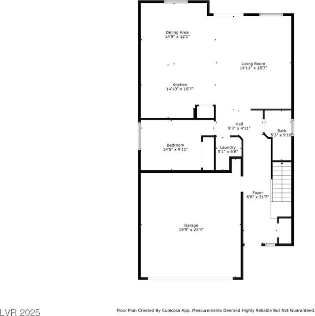 9876 Magnus Ct, Las Vegas, NV 89178 - room layout