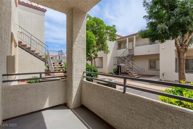 3318 N Decatur Blvd Unit 1020, Las Vegas, NV 89130 - balcony with stairs