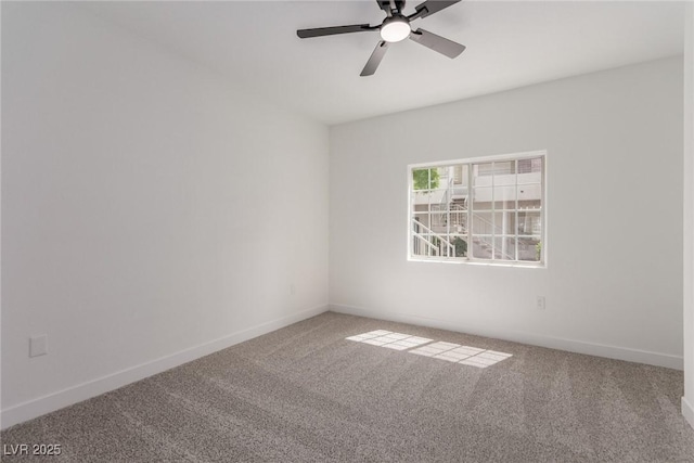 3318 N Decatur Blvd Unit 1020, Las Vegas, NV 89130 - carpeted spare room featuring ceiling fan and baseboards