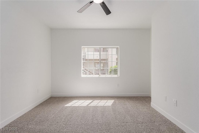 3318 N Decatur Blvd Unit 1020, Las Vegas, NV 89130 - carpeted spare room with ceiling fan and baseboards