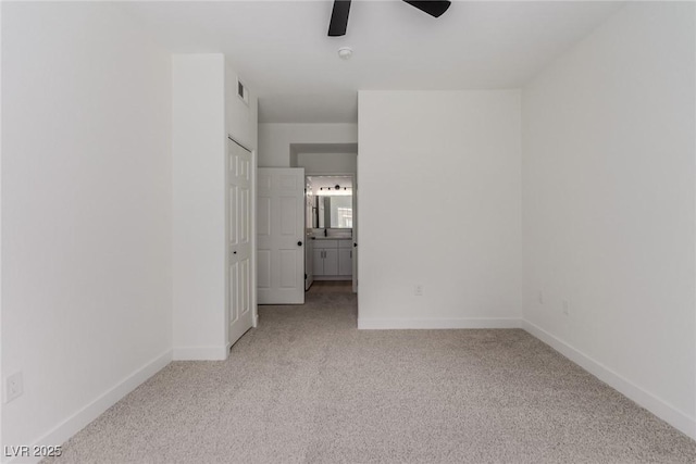3318 N Decatur Blvd Unit 1020, Las Vegas, NV 89130 - carpeted spare room featuring ceiling fan and baseboards