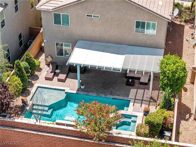 10474 Palmadora St, Las Vegas, NV 89178 - outdoor pool with a patio area