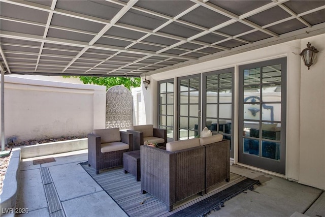 15 Pheasant Ridge Dr, Henderson, NV 89014 - view of patio with an outdoor hangout area
