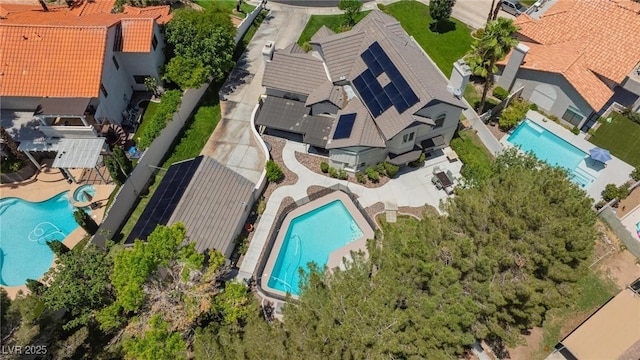 15 Pheasant Ridge Dr, Henderson, NV 89014 - drone / aerial view of a pool area