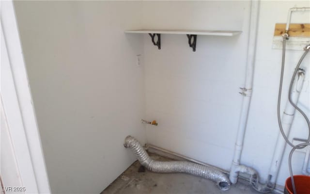 3441 Villa Way, Las Vegas, NV 89120 - bathroom with unfinished concrete floors