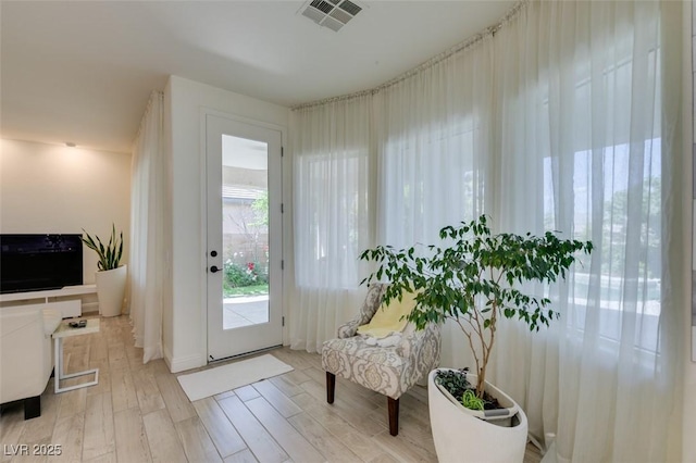 8221 Bay Dunes St, Las Vegas, NV 89131 - doorway featuring wood finished floors