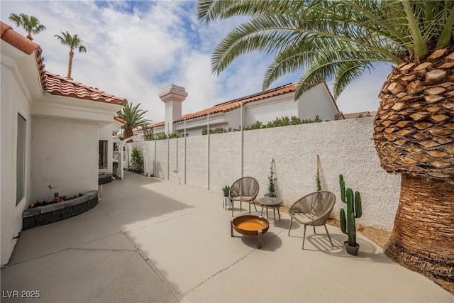 8104 Bay Harbor Dr, Las Vegas, NV 89128 - view of patio