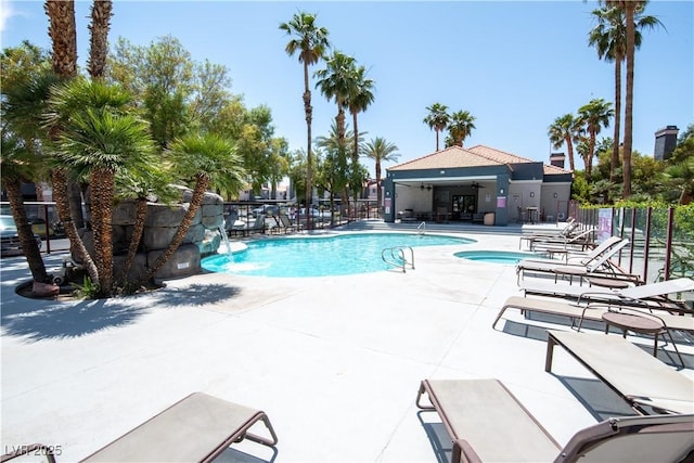 8600 W Charleston Blvd Unit 2068, Las Vegas, NV 89117 - community pool with a patio area
