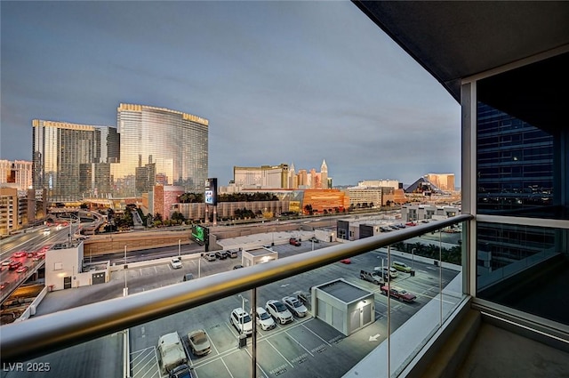 4525 Dean Martin Dr Unit 901, Las Vegas, NV 89103 - balcony featuring a view of city