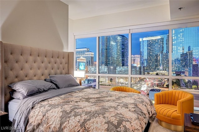 4525 Dean Martin Dr Unit 901, Las Vegas, NV 89103 - bedroom featuring a city view