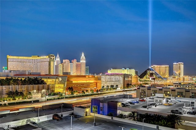 4525 Dean Martin Dr Unit 901, Las Vegas, NV 89103 - city view featuring a view of city lights