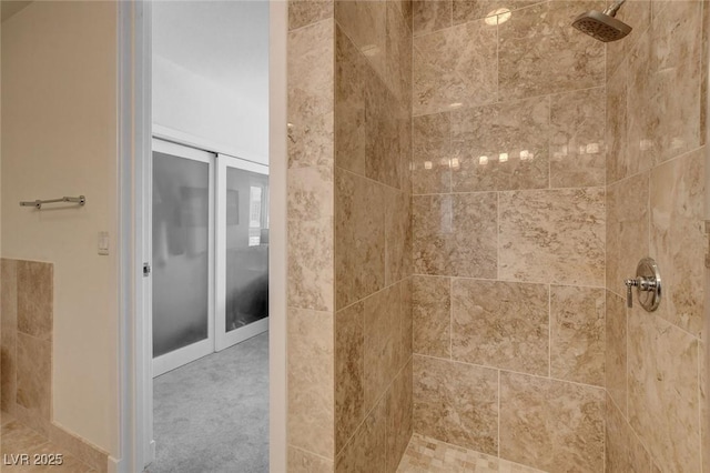 4525 Dean Martin Dr Unit 901, Las Vegas, NV 89103 - bathroom featuring tiled shower