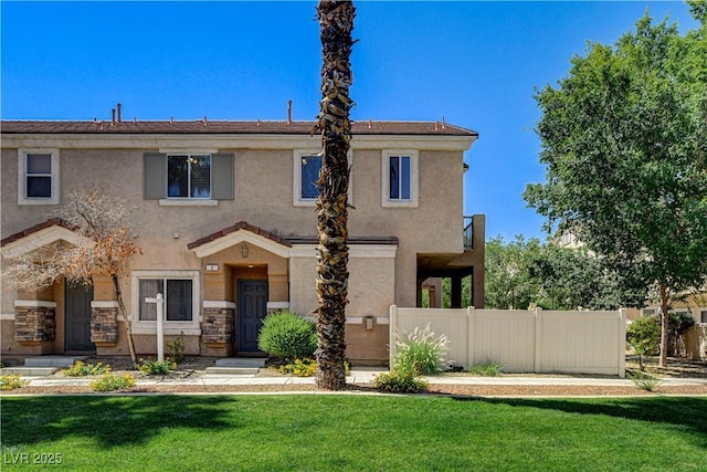 67 Dow Jones St Unit 2, Henderson, NV 89074 - view of front facade featuring stucco siding and stone siding