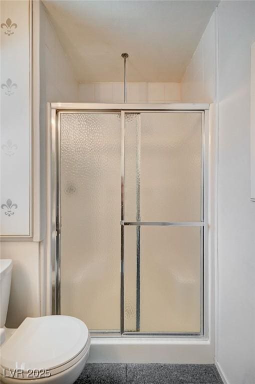 3143 El Chico Ct, Las Vegas, NV 89120 - full bathroom with toilet and a shower stall