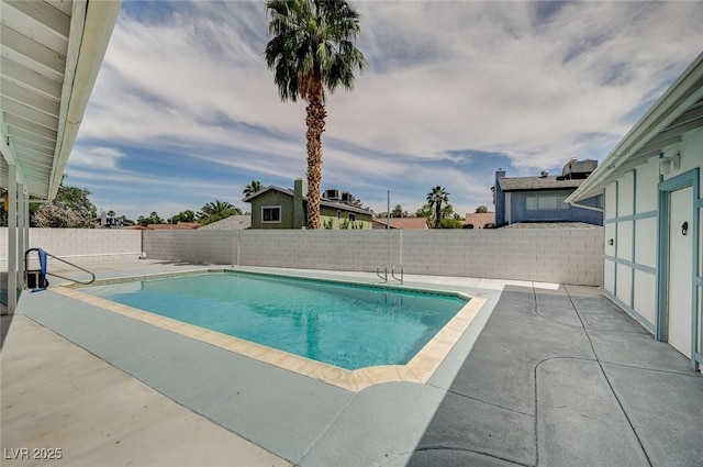 3143 El Chico Ct, Las Vegas, NV 89120 - view of swimming pool featuring a patio and a fenced backyard
