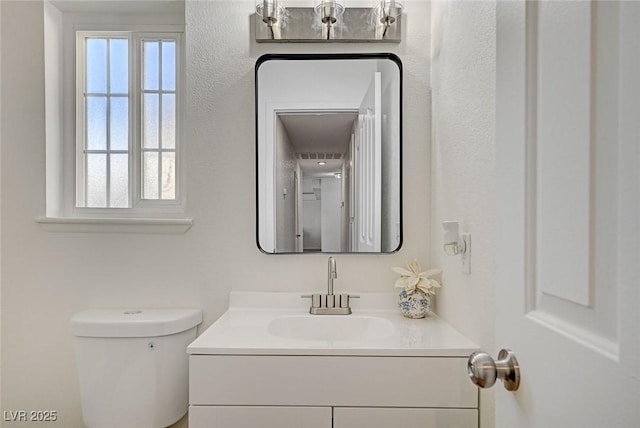 4496 Skyview Dr, Las Vegas, NV 89104 - bathroom with vanity and toilet