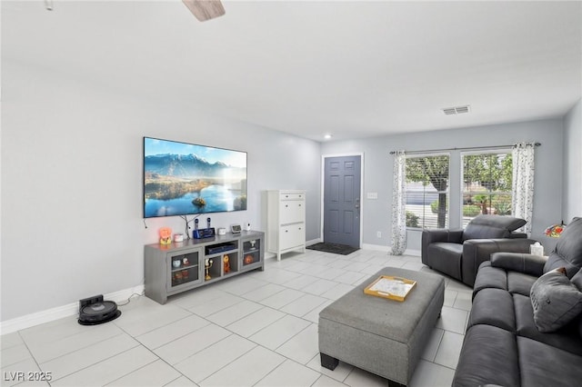 3966 Crystal Trip Ct, Las Vegas, NV 89129 - living area with baseboards and light tile patterned flooring