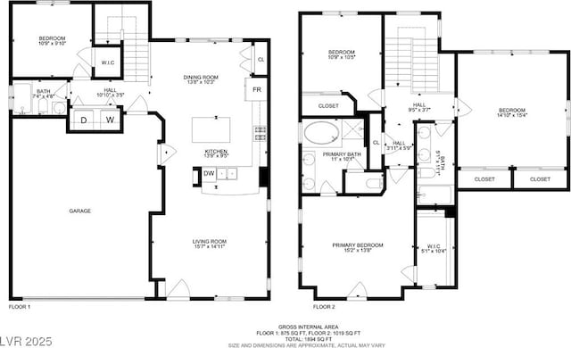 2851 Glistening Grove Ave, Henderson, NV 89052 - room layout