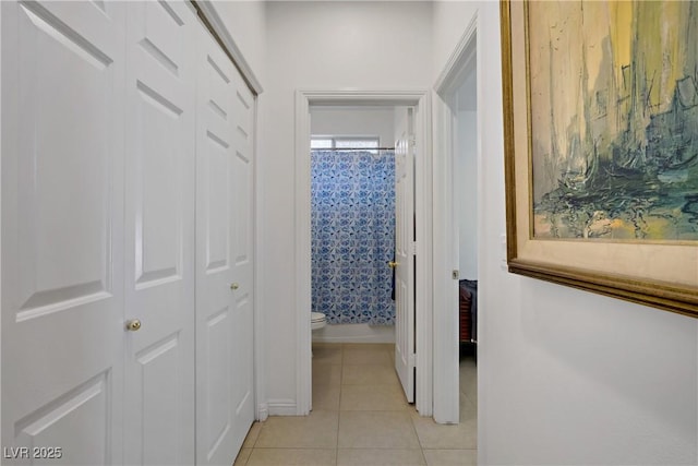 2851 Glistening Grove Ave, Henderson, NV 89052 - hallway with light tile patterned floors