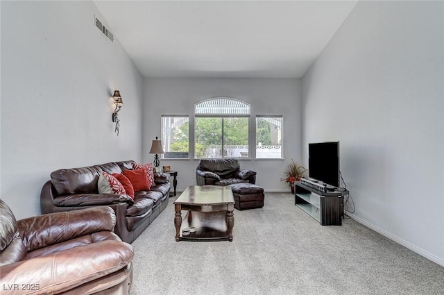 9220 Evergreen Canyon Dr, Las Vegas, NV 89134 - carpeted living area featuring baseboards