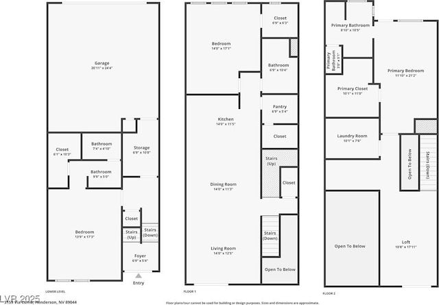 3159 Via Como, Henderson, NV 89044 - room layout