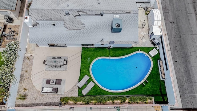 6301 Garwood Ave, Las Vegas, NV 89107 - view of subject property with a pool