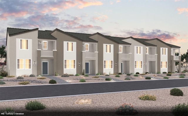 6740 Nimbus Ave Lot 10, Las Vegas, NV 89130 - townhome / multi-family property with stucco siding and a residential view